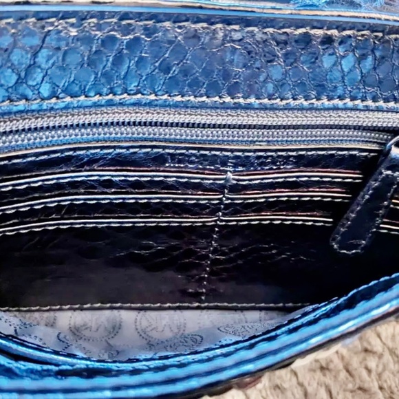 MICHAEL KORS Gunmetal/Dark Silver Sequin Purse - Picture 12 of 13